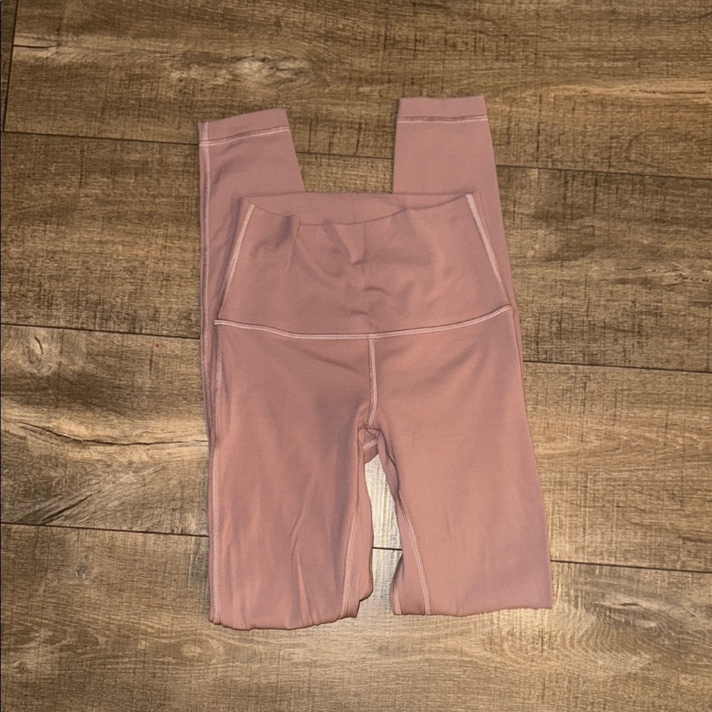 Lululemon Align Double Lined High Waisted Tan Nude Leggings